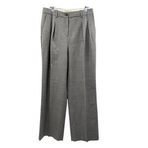 LouLou Studio L Gray wide leg Trousers
